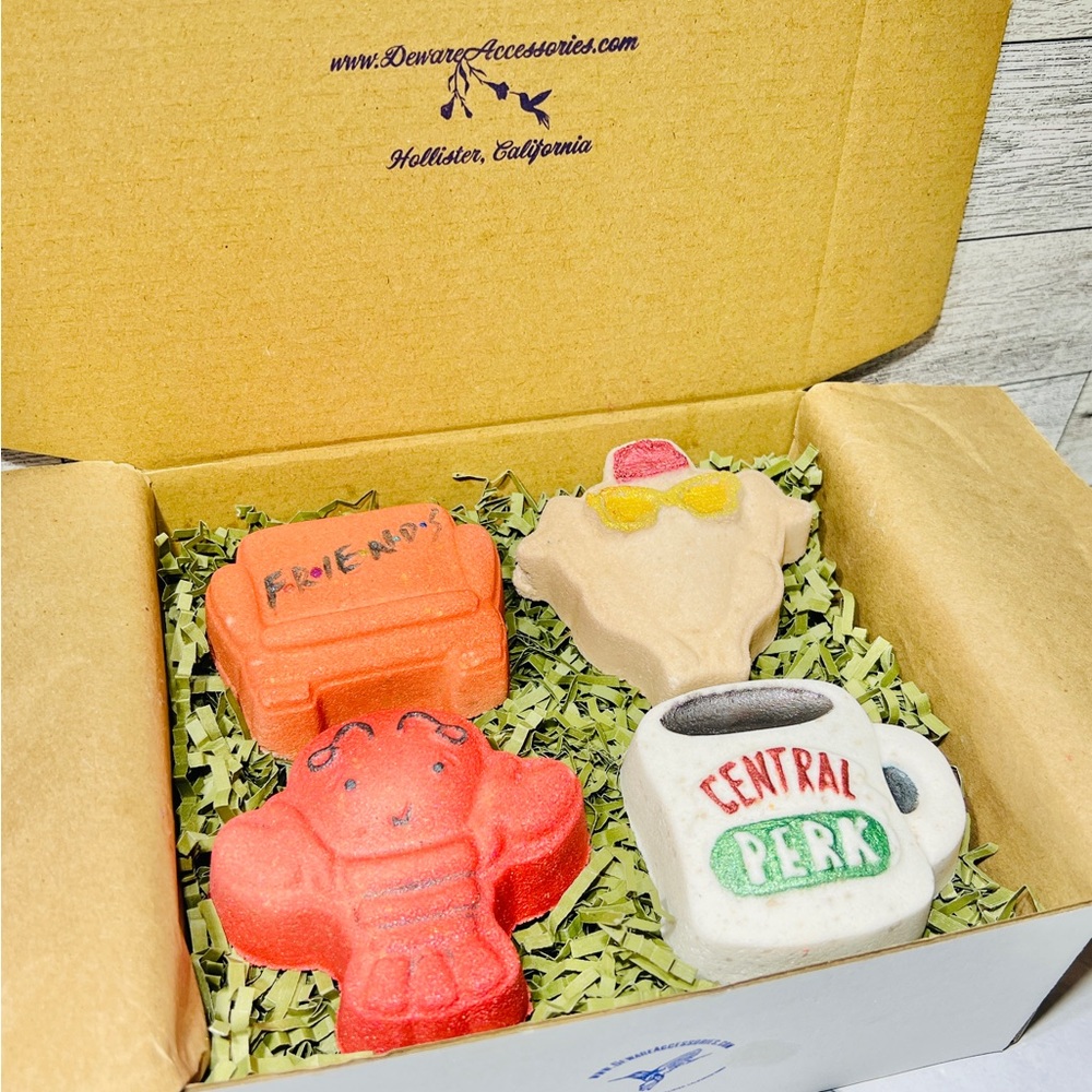 Friends Themed Bath Bomb Set